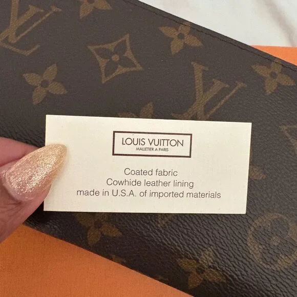 Louis Vuitton Monogram Zippy Wallet - Fuchsia Pink Lining - Picture 2 of 8